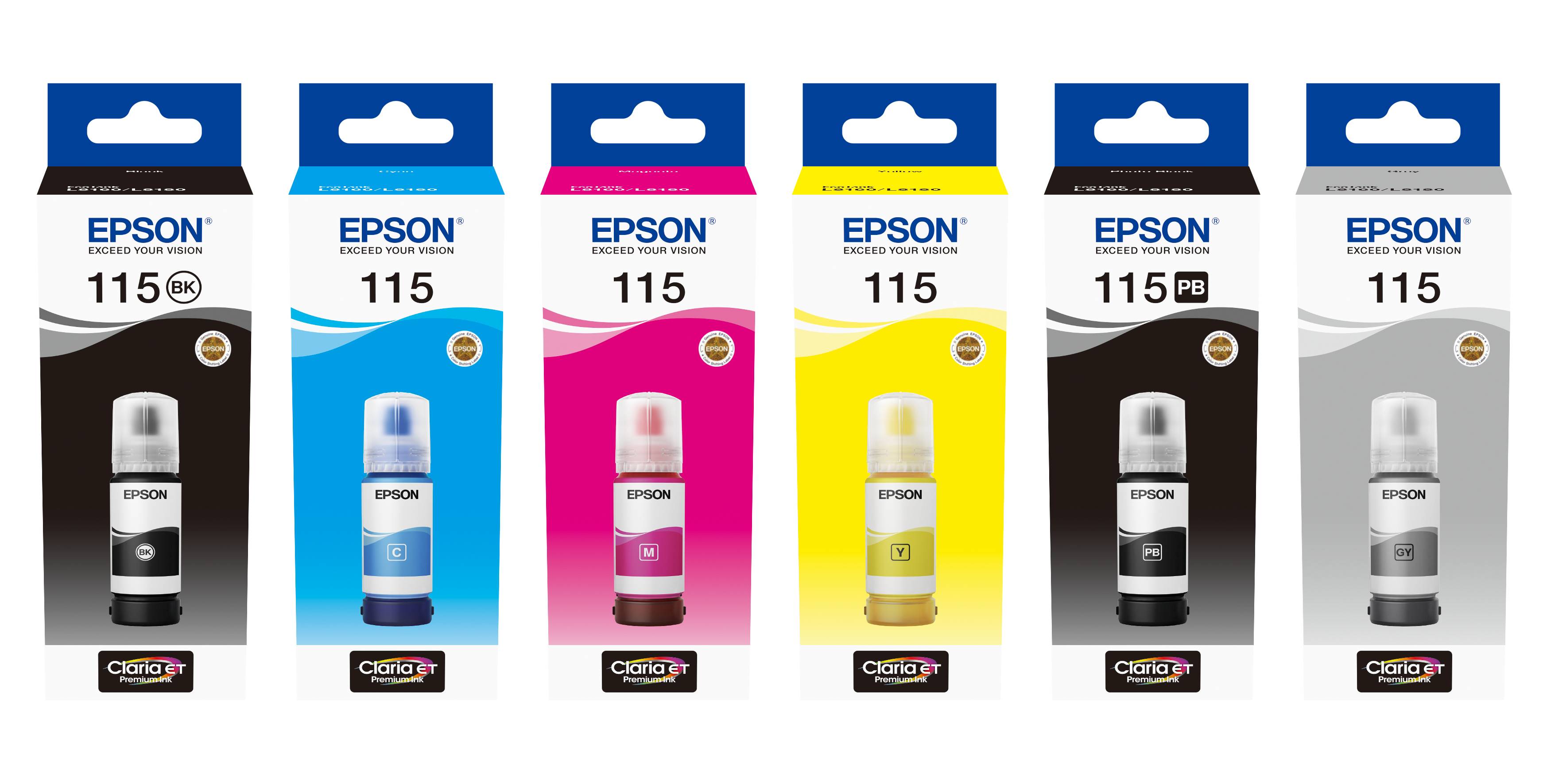 Epson 115 Ecotank inktcartridge 1 stuk(s) Origineel Geel