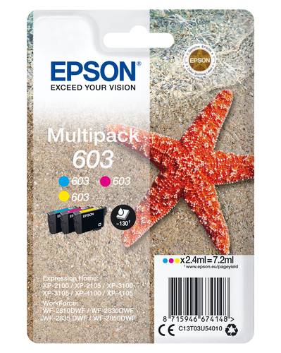Epson Multipack 3-colours 603 Ink