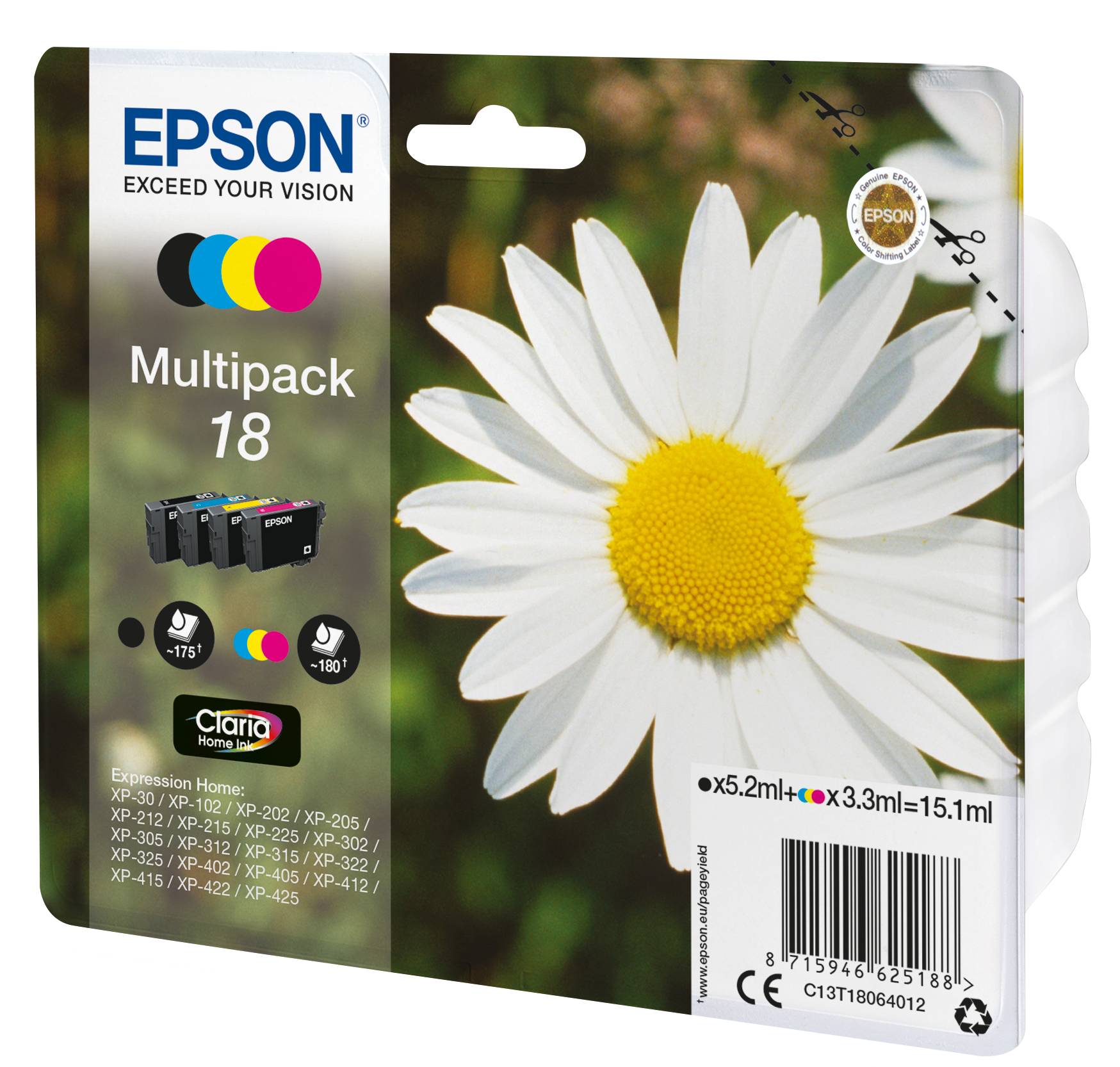 Epson Daisy Claria Home Ink-reeks