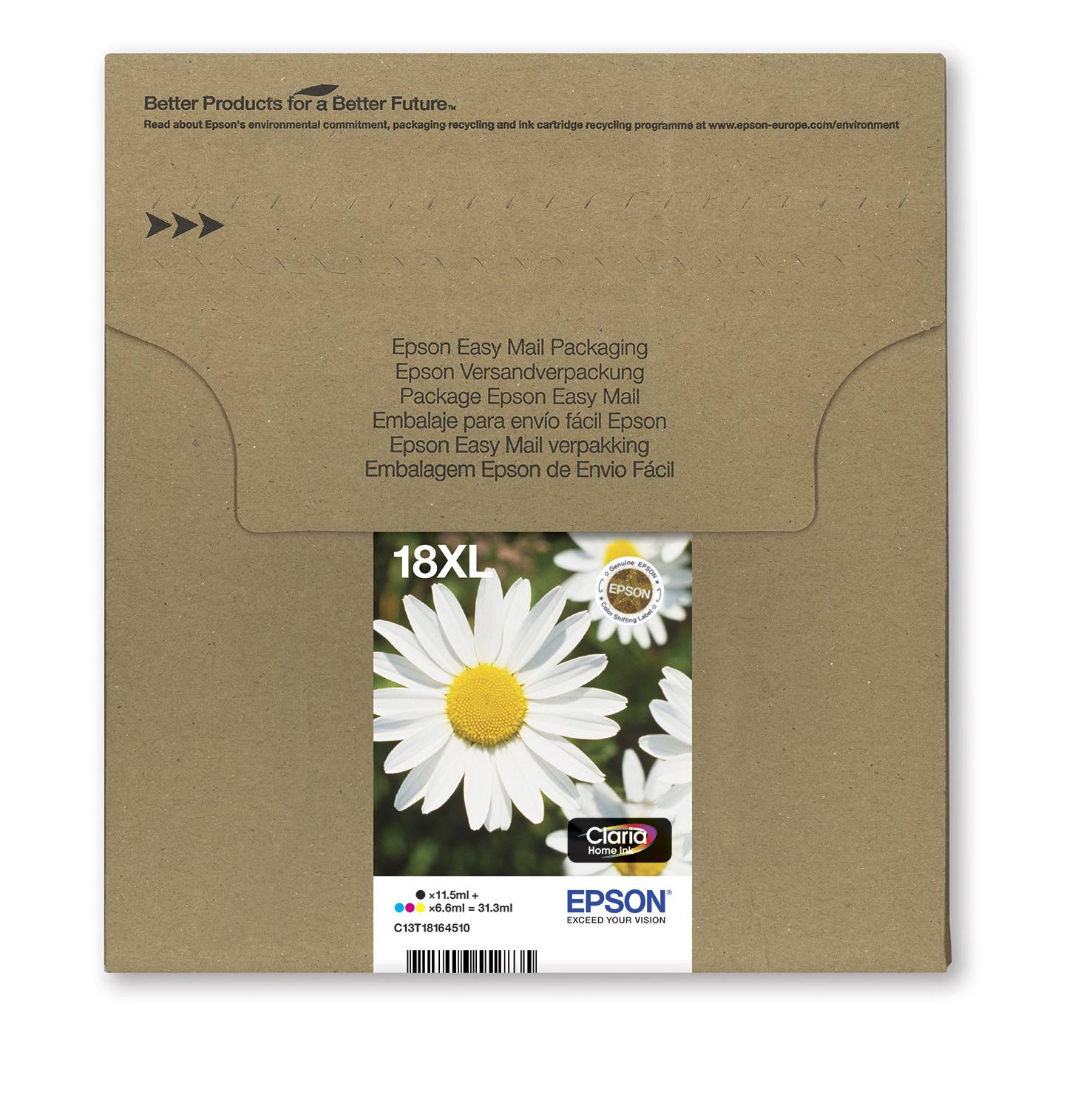 Epson Daisy Multipack 4-colours 18XL EasyMail