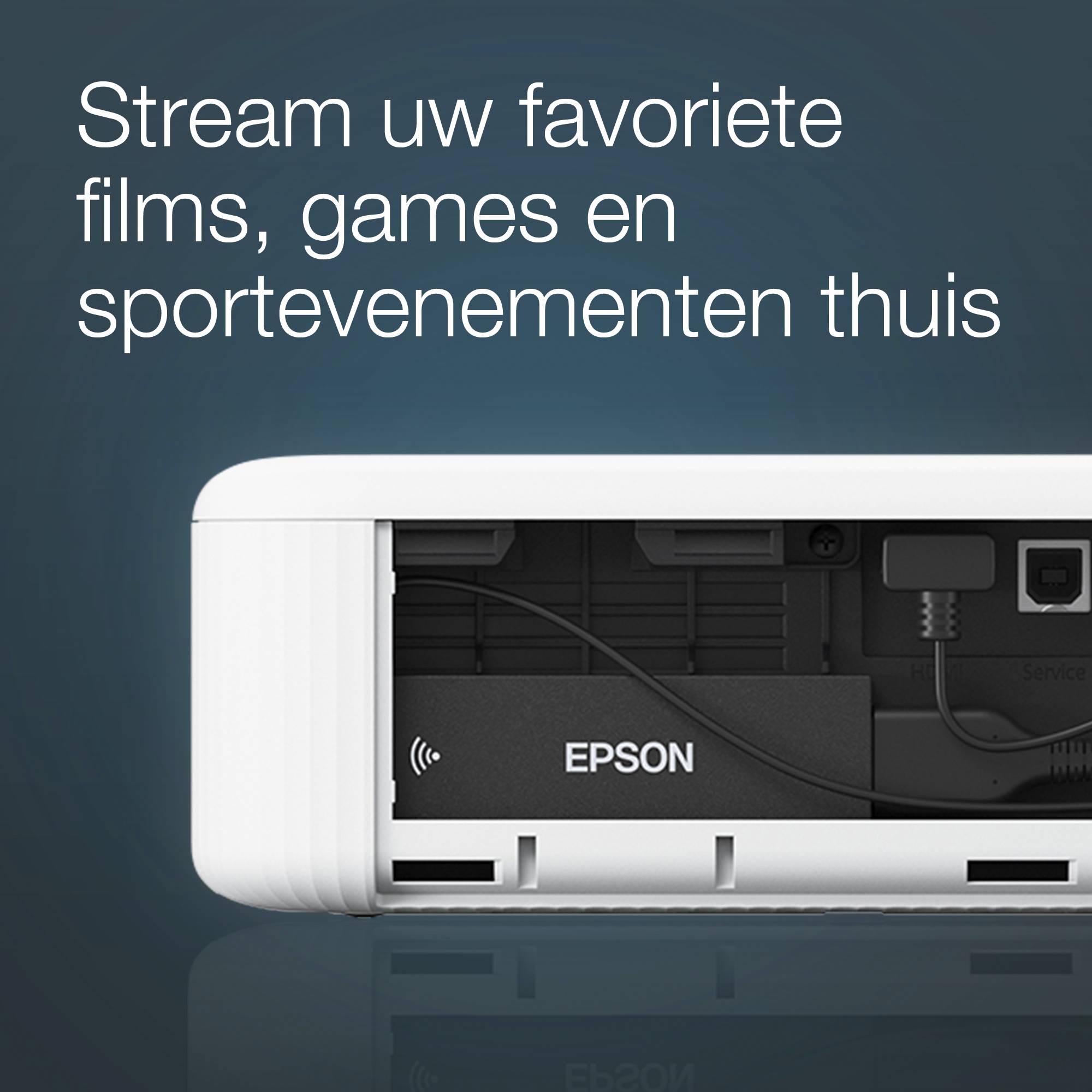 Epson CO-FH02 Smart Full HD-projector, 3000 lumen, scherm van maximaal 391 inch