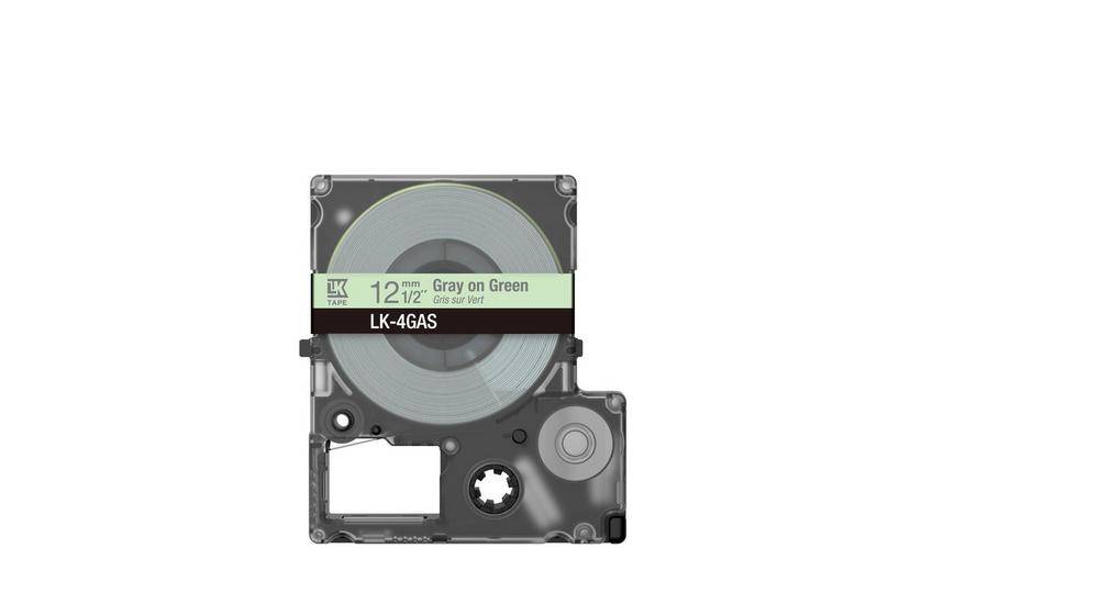 Epson LK-4GAS Grijs, Lichtgroen