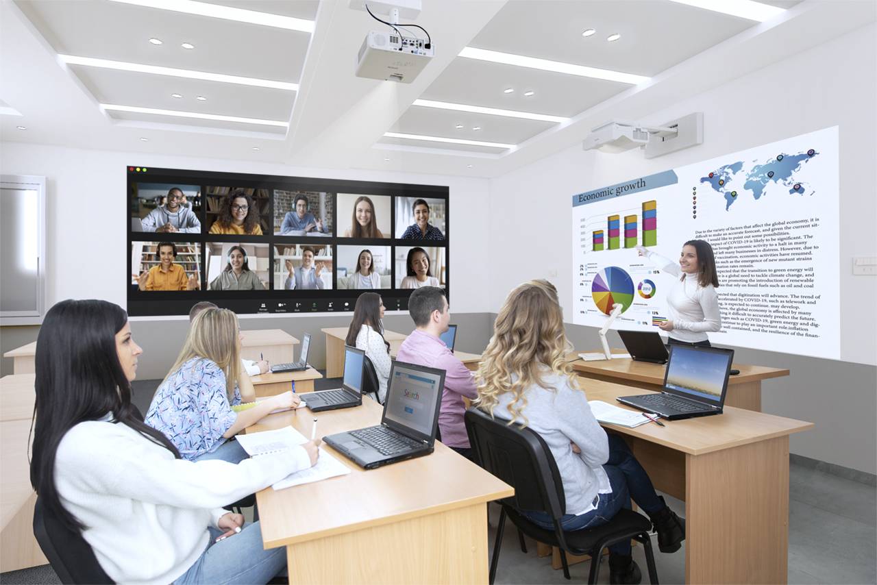 Epson EB-L265F 4600 ANSI lumens 3LCD 1080p (1920x1080) 3D Zwart