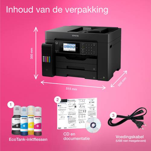 Epson EcoTank ET-16650 A3+ multifunctionele Wi-Fi-printer met inkttank en fax