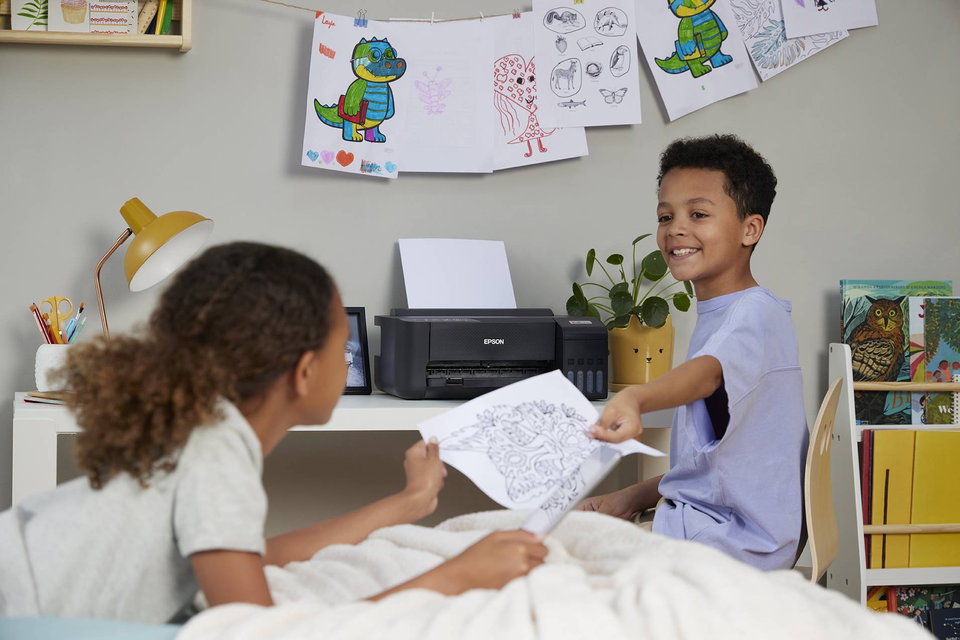 Epson EcoTank ET-1810 A4 Wi-Fi-printer met inkttank, inclusief tot 3 jaar inkt