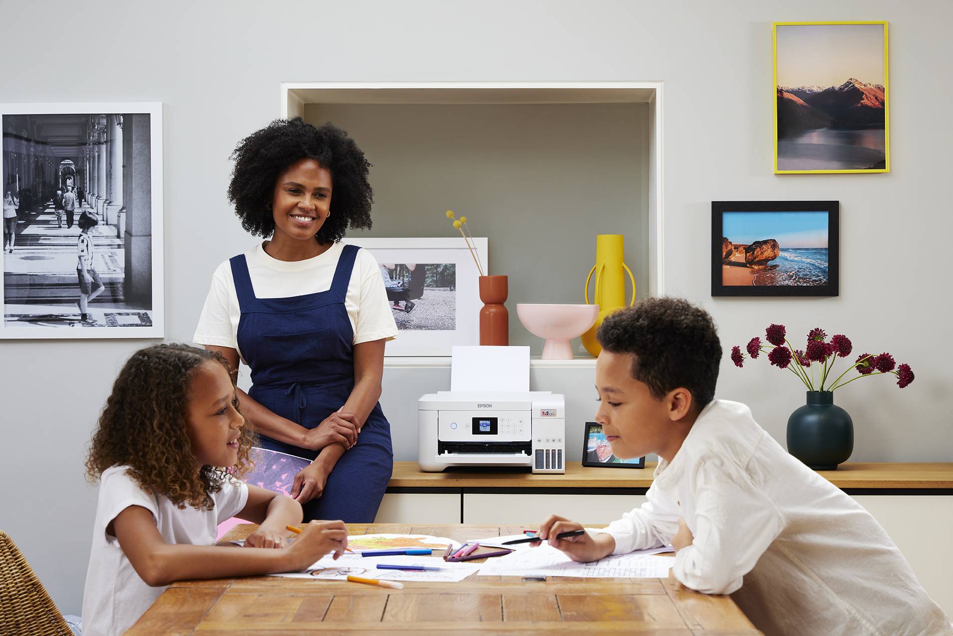 Epson EcoTank ET-2856 A4 multifunctionele Wi-Fi-printer met inkttank, inclusief tot 3 jaar inkt