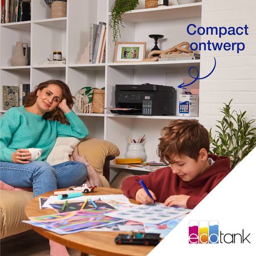 Epson EcoTank ET-4810 A4 multifunctionele Wi-Fi-printer met inkttank, inclusief tot 3 jaar inkt