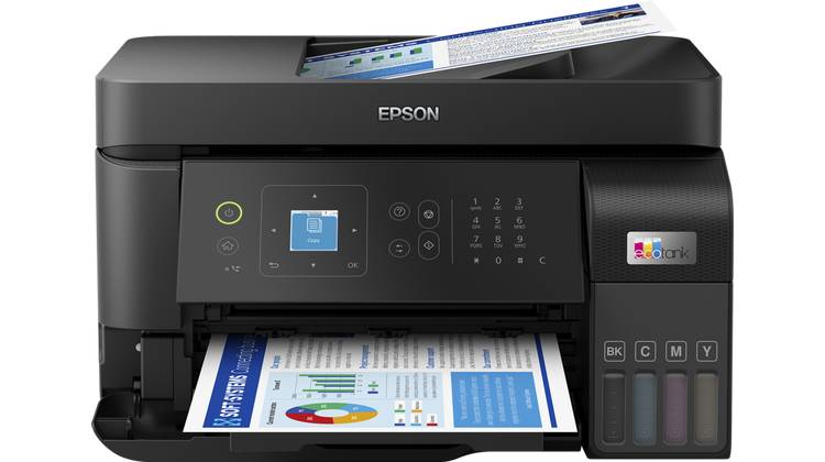Epson EcoTank ET-4810 A4 multifunctionele Wi-Fi-printer met inkttank, inclusief tot 3 jaar inkt