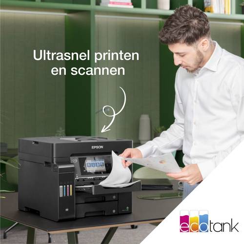 Epson EcoTank ET-5800 A4 multifunctionele Wi-Fi-printer met inkttank en fax