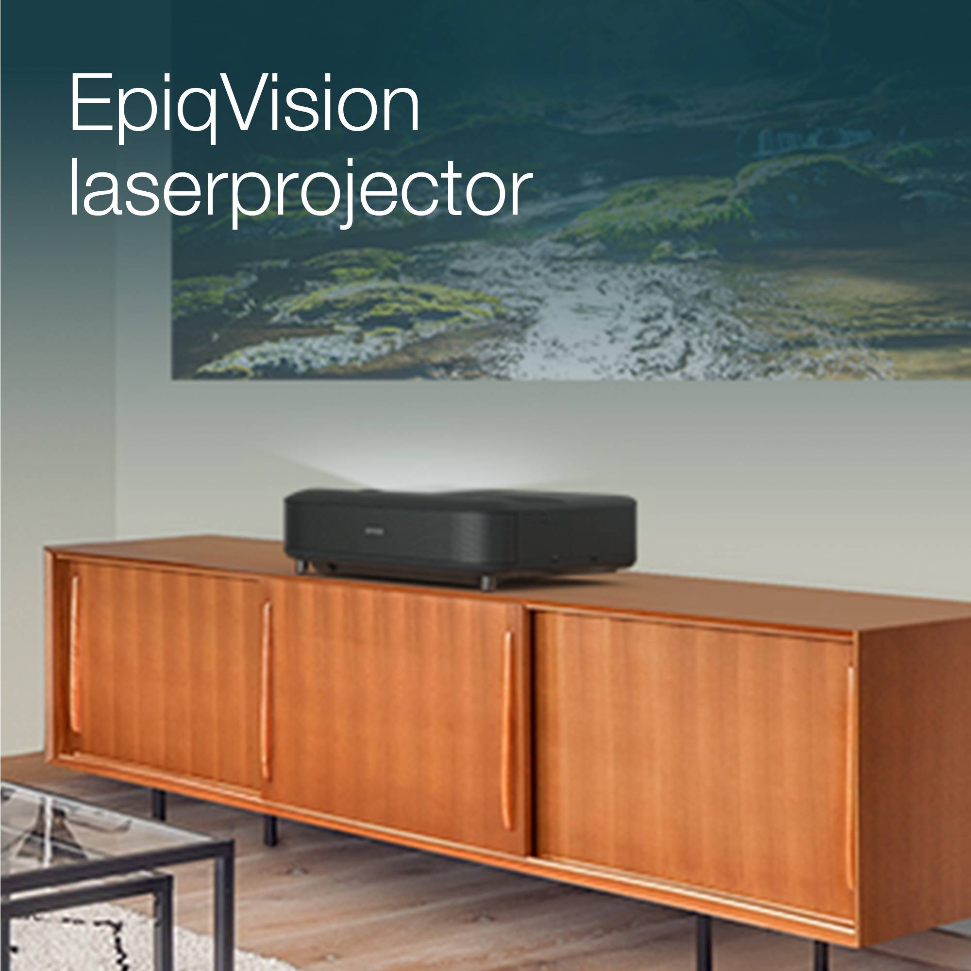 Epson EH-LS650B 4K PRO-UHD smart laserprojector, 3600 lumen, scherm van maximaal 120 inch