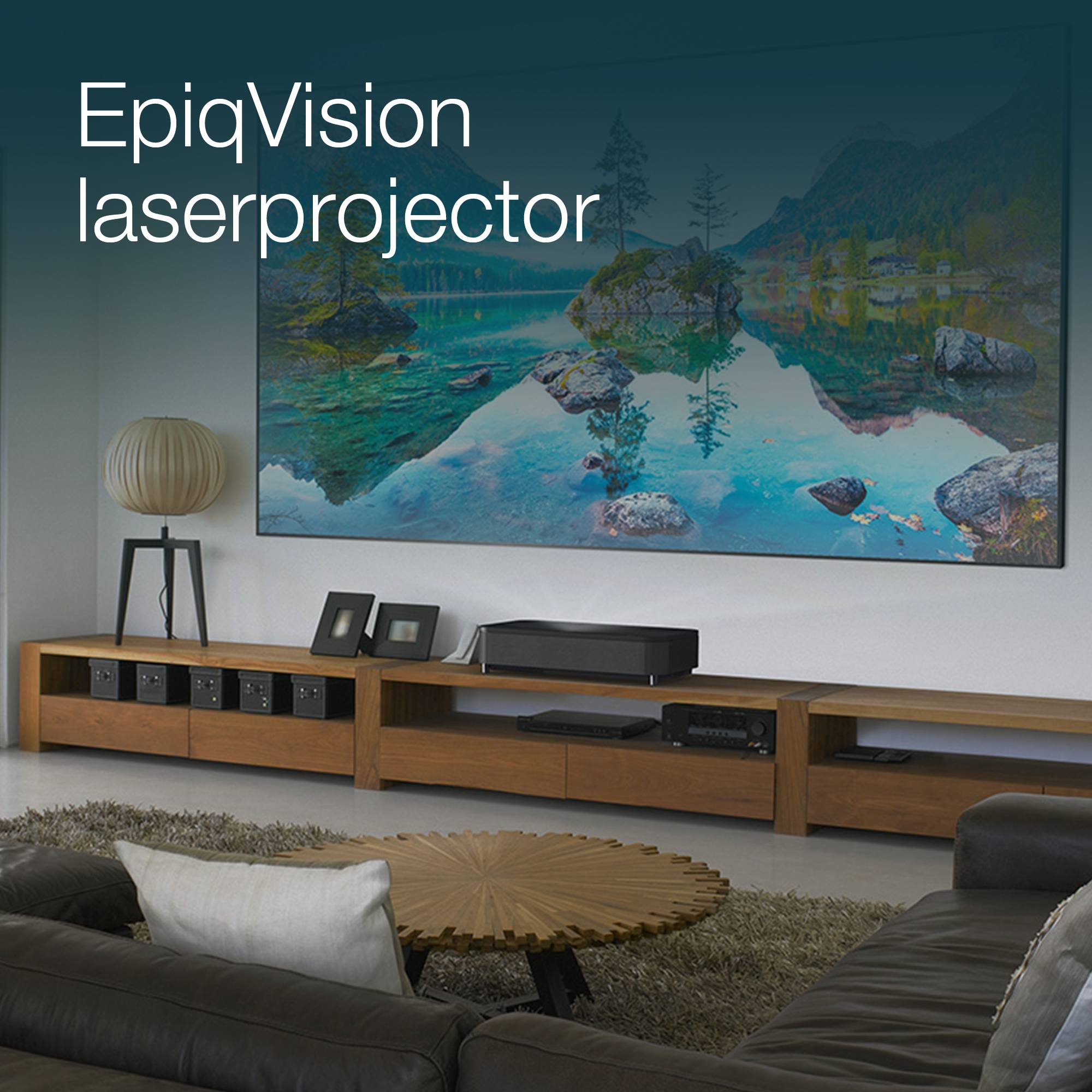 Epson EH-LS800B 4K PRO-UHD smart laserprojector, 4000 lumen, scherm van maximaal 150 inch