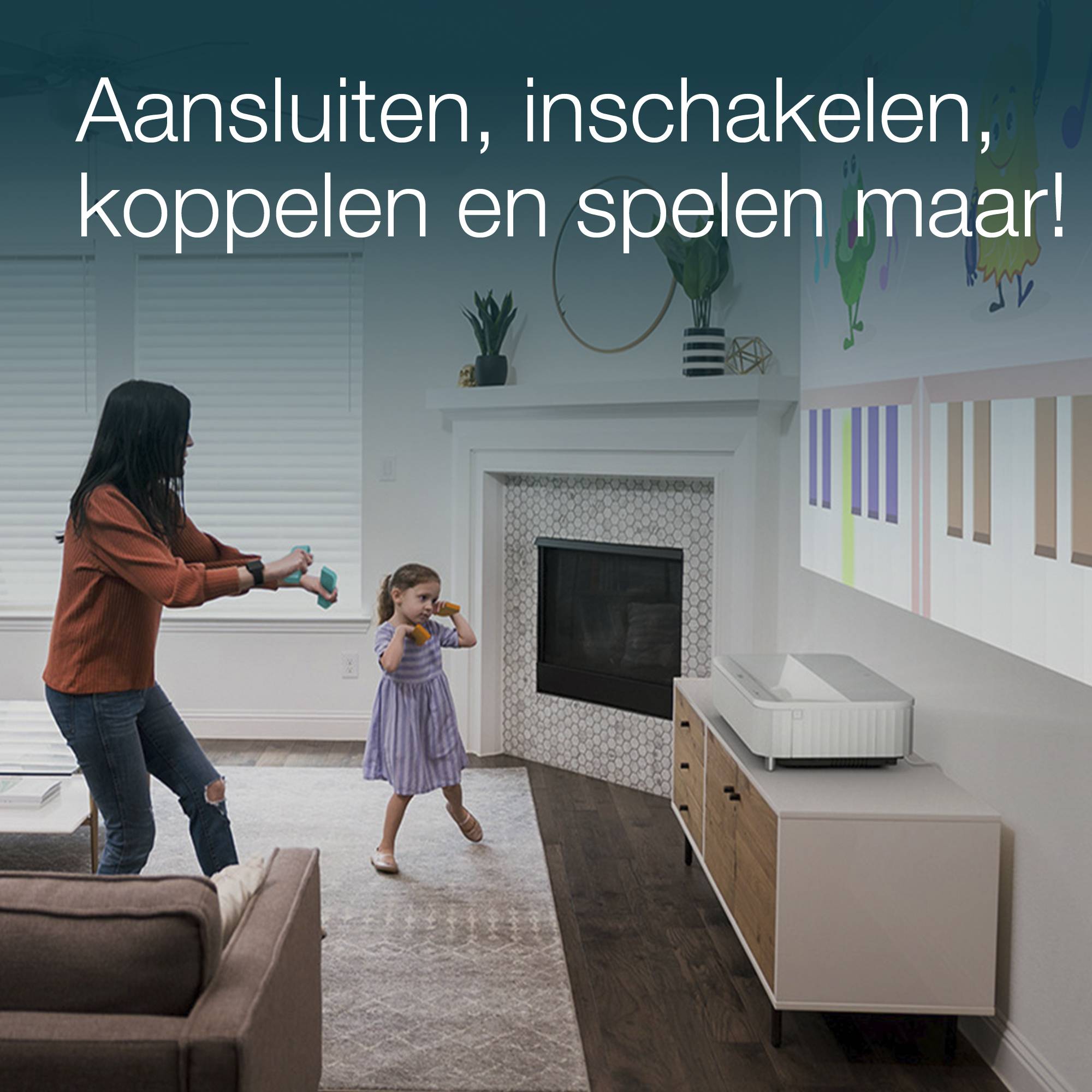 Epson EH-LS800W 4K PRO-UHD smart laserprojector, 4000 lumen, scherm van maximaal 150 inch