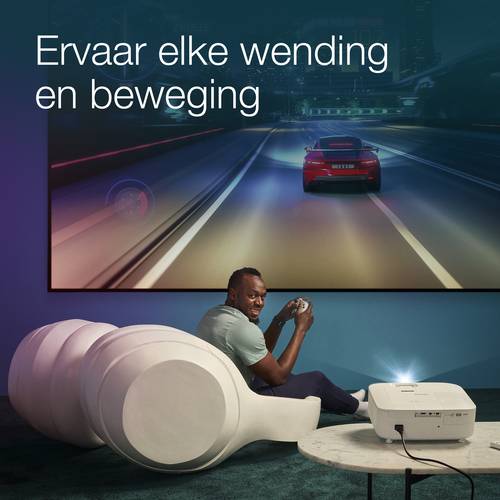 Epson EH-TW6250 4K PRO-UHD smart laserprojector, 2800 lumen, scherm van maximaal 500 inch