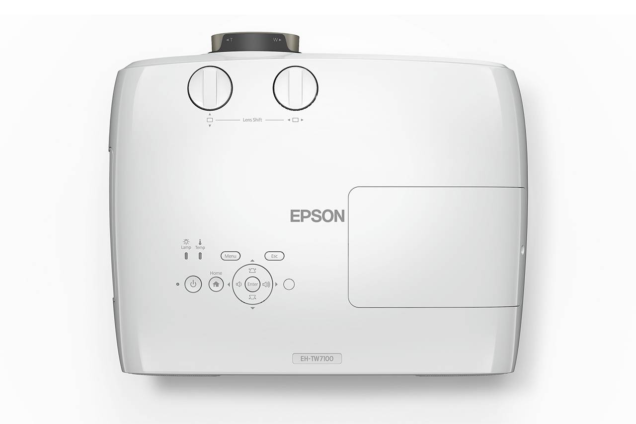 Epson EH-TW7100 4K PRO-UHD-projector, 3000 lumen, scherm van maximaal 500 inch