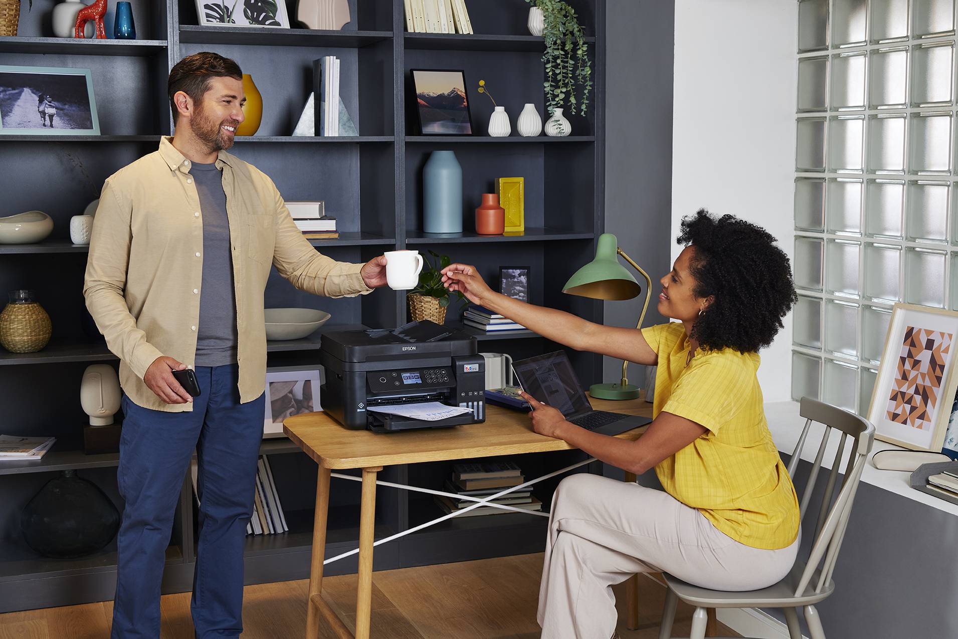 Epson EcoTank ET-3850 A4 multifunctionele Wi-Fi-printer met inkttank, inclusief tot 3 jaar inkt