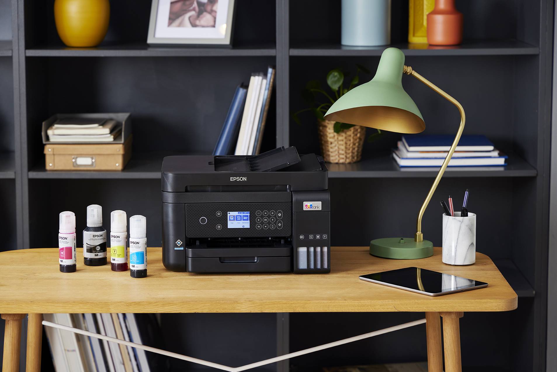 Epson EcoTank ET-3850 A4 multifunctionele Wi-Fi-printer met inkttank, inclusief tot 3 jaar inkt