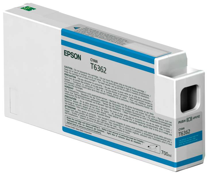 Epson inktpatroon Cyan T636200 UltraChrome HDR 700 ml