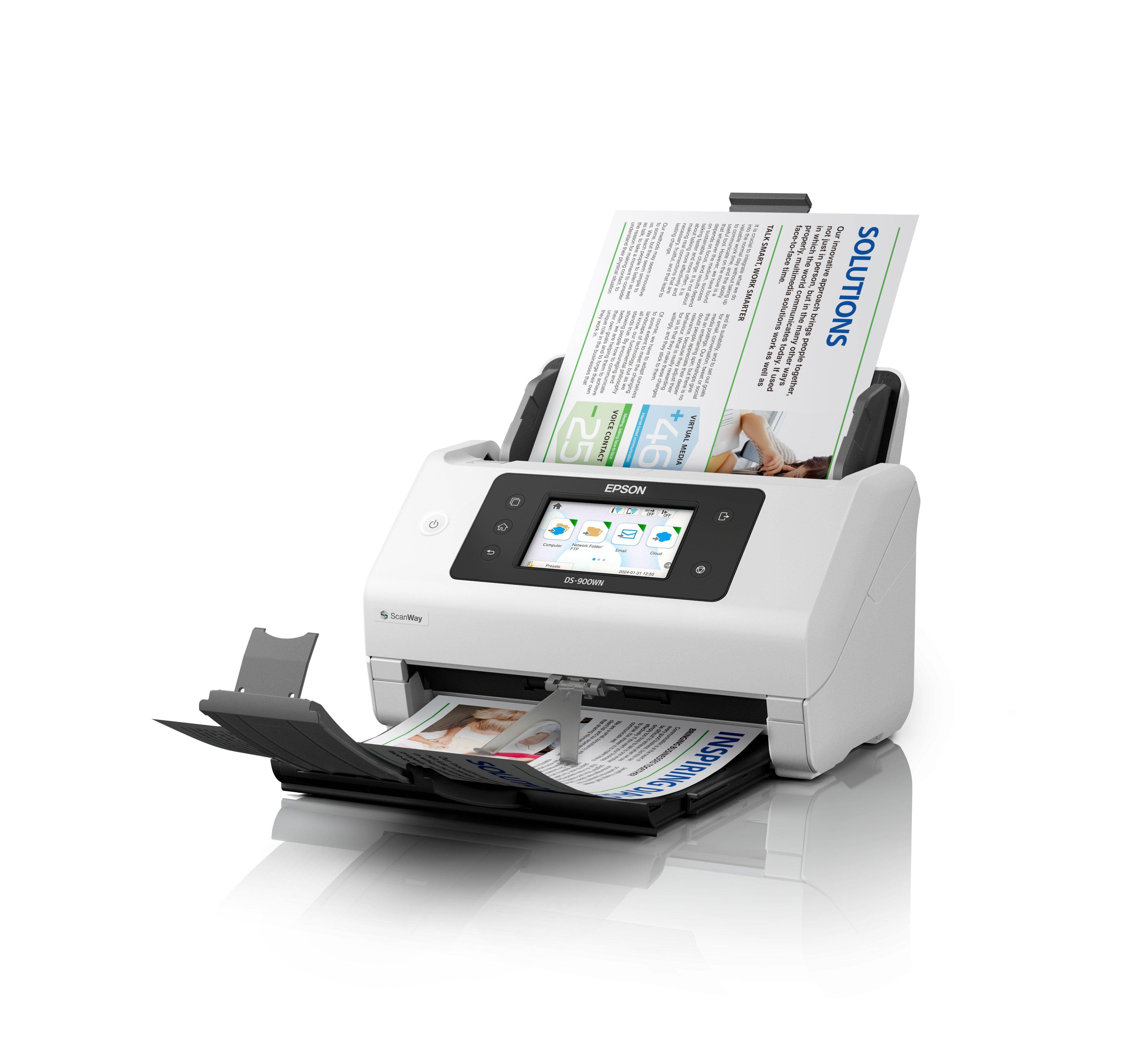 Epson WorkForce DS-800WN Paginascanner 600 x 600 DPI A4 Wit