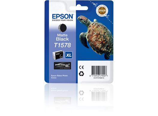 Epson T1578 inktcartridge 1 stuk(s) Origineel Hoog (XL) rendement Zwart