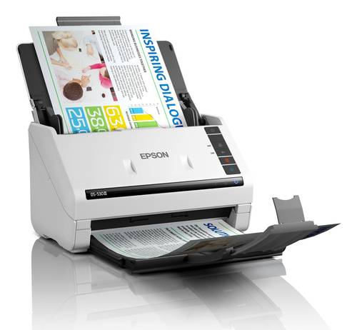 Epson WorkForce DS-530III Paginascanner 600 x 600 DPI A4 Wit