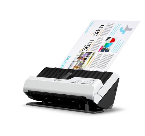 Epson DS-C330 Scanner met ADF + invoer voor losse vellen 600 x 600 DPI A4 Zwart, Wit
