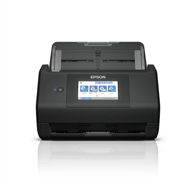 Epson WorkForce ES-580W, A4 automatische duplexscanner met Wi-Fi en gebruiksvriendelijk touchscreen