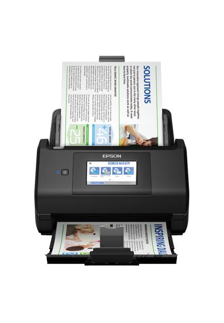 Epson WorkForce ES-580W, A4 automatische duplexscanner met Wi-Fi en gebruiksvriendelijk touchscreen
