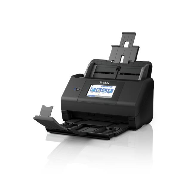 Epson WorkForce ES-580W, A4 automatische duplexscanner met Wi-Fi en gebruiksvriendelijk touchscreen
