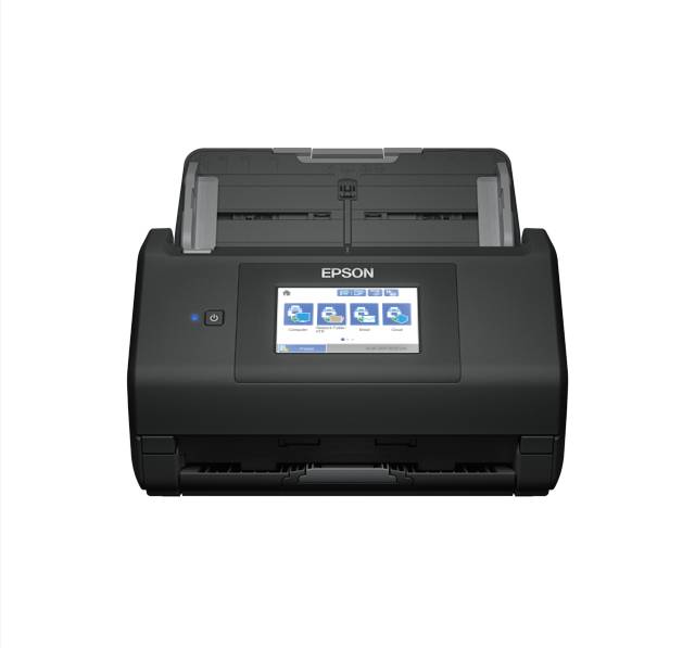 Epson WorkForce ES-580W, A4 automatische duplexscanner met Wi-Fi en gebruiksvriendelijk touchscreen