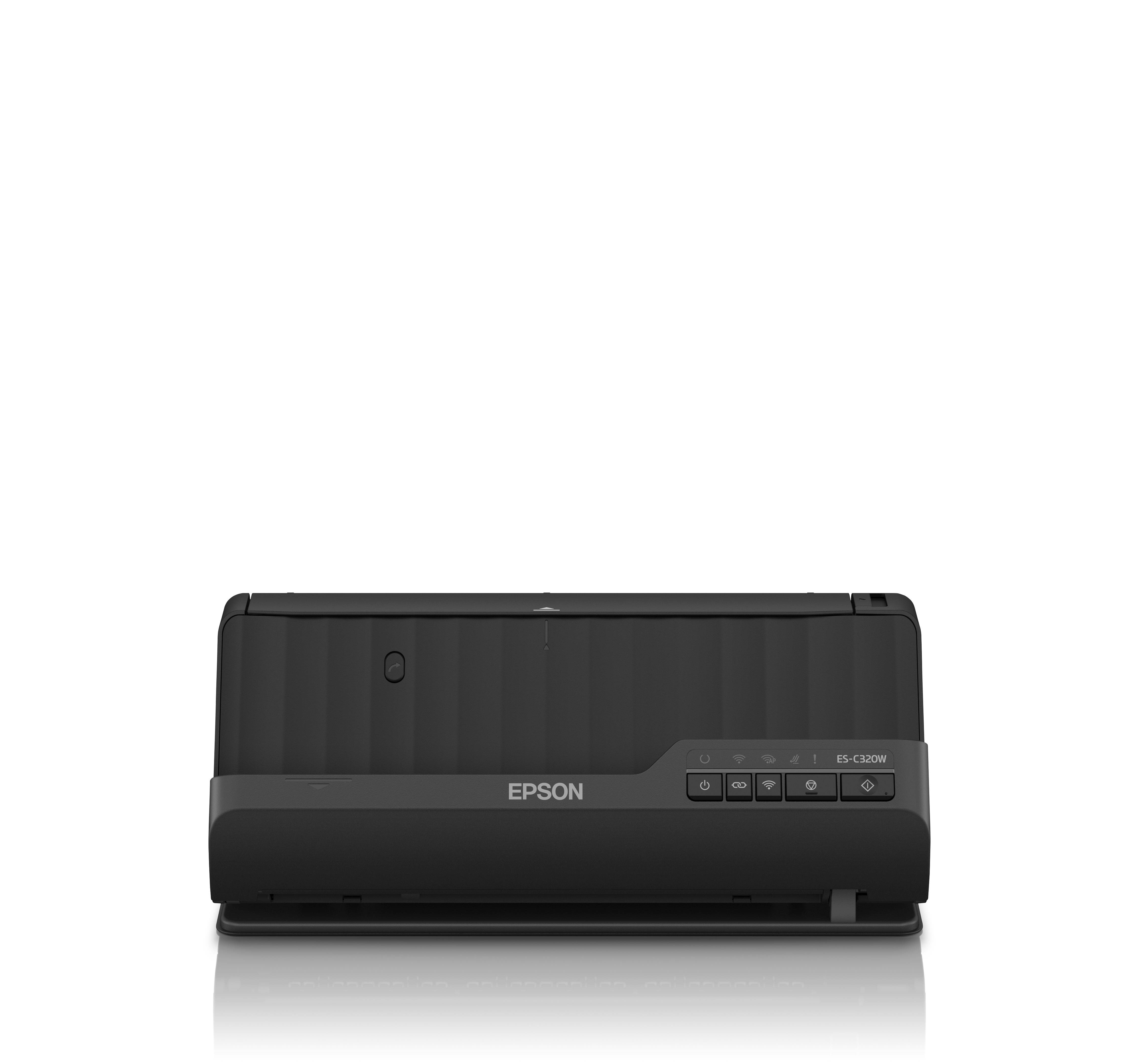 Epson ES-C320W compacte A4-documentscanner met Wi-Fi-connectiviteit en U-traject