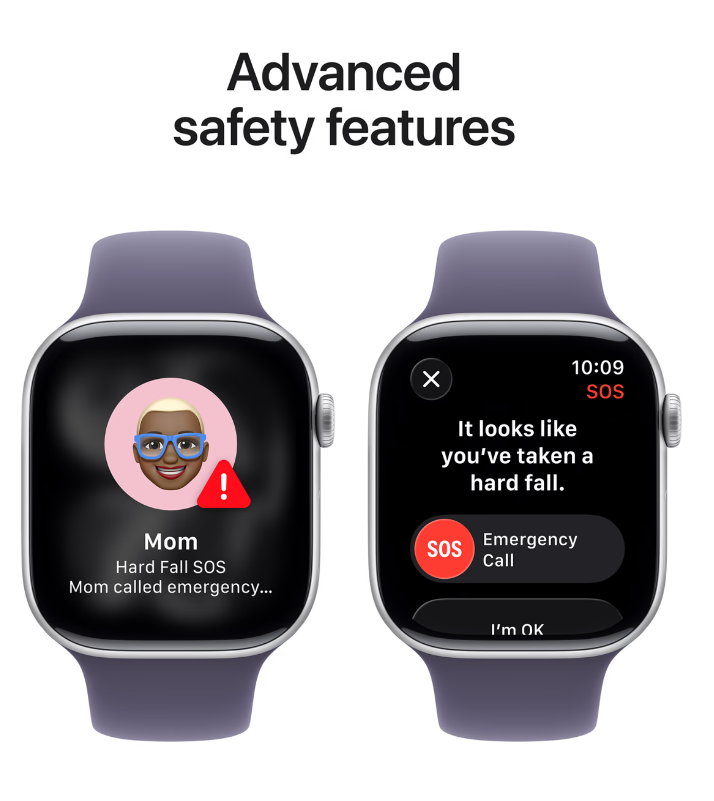 Apple Watch Series 11 46mm Zilver Sportband S/M