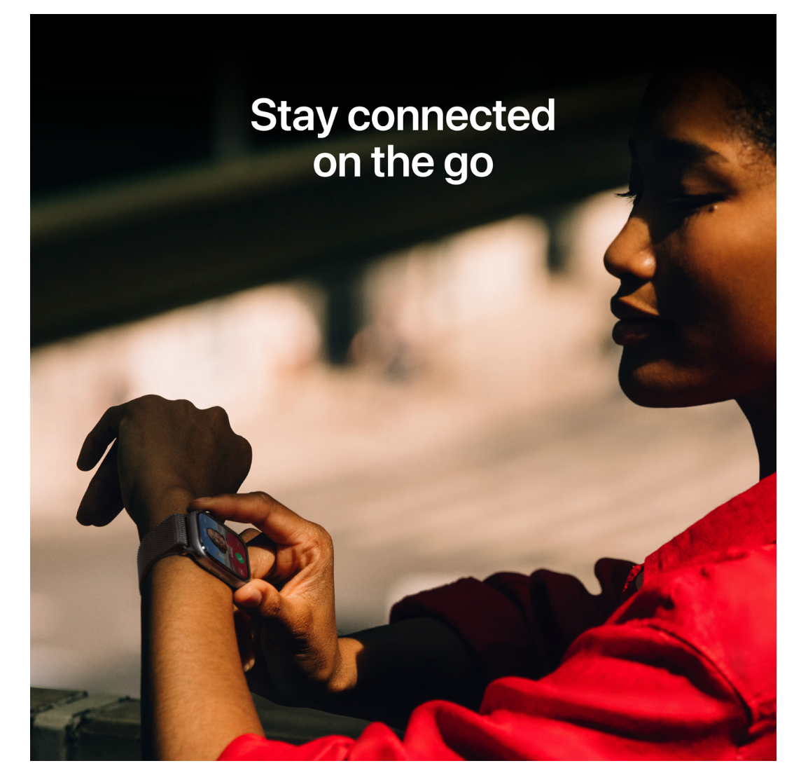 Apple Watch Series 11 Cellular 42mm Zwart Sportband M/L