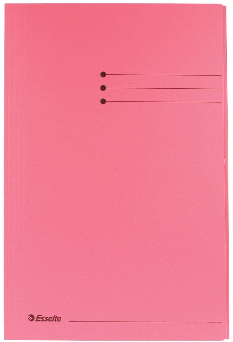 Esselte dossiermap roze, ft folio