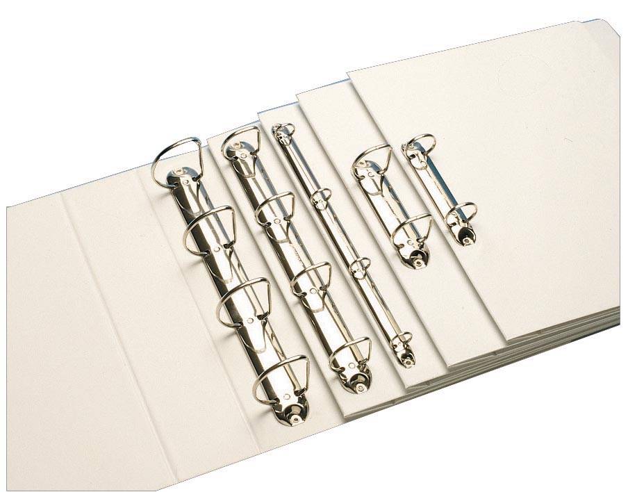 Esselte personaliseerbare ringmap, rug van 3 cm, 4 O-ringen van 16 mm, wit