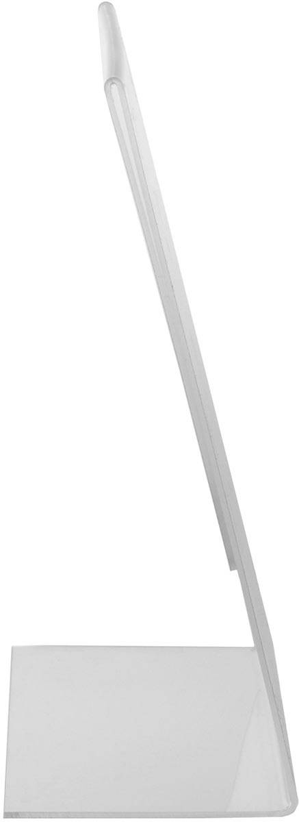 Europel folderhouder Budget, met L-voet, ft A5, liggend, pak van 5 stuks