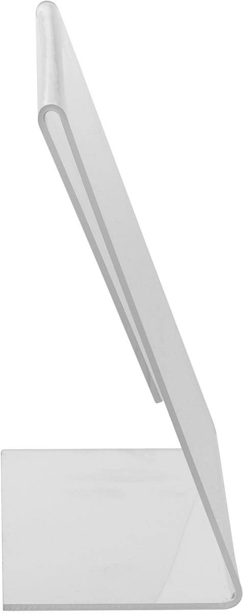 Europel folderhouder Budget, met L-voet, ft A6, liggend, pak van 10 stuks