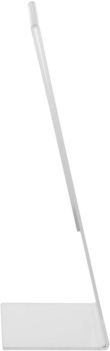 Europel folderhouder Budget, met L-voet, ft A6, staand, pak van 10 stuks