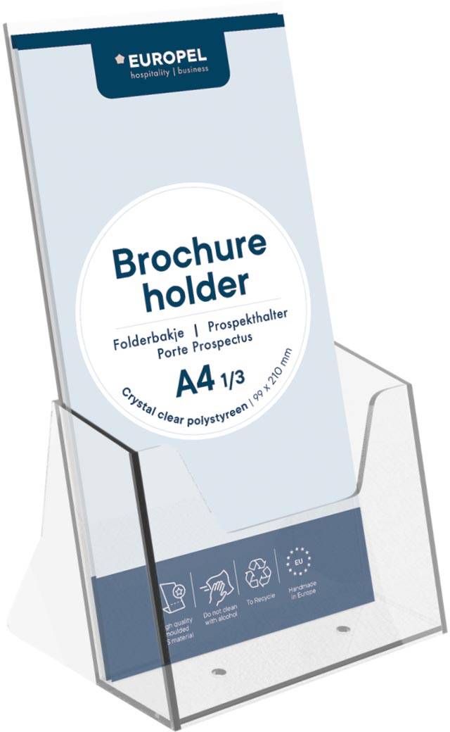Europel folderhouder, ft 1/3 A4
