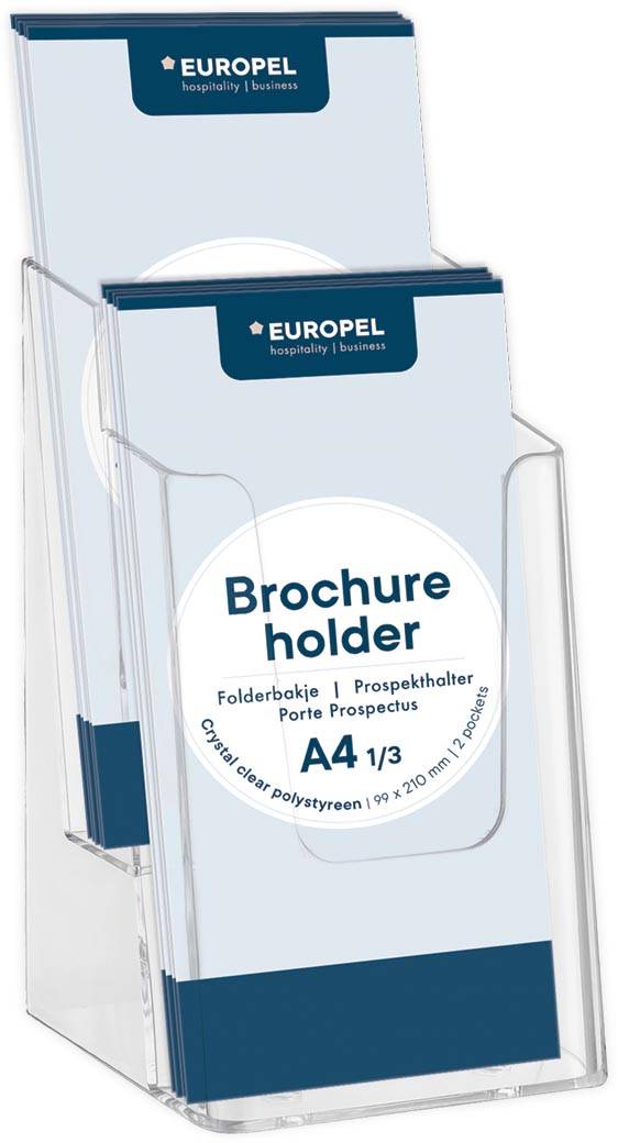 Europel folderhouder, ft 2 X 1/3 A4