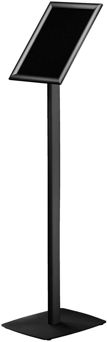 Europel info vloerstandaard voor ft A4, zwart