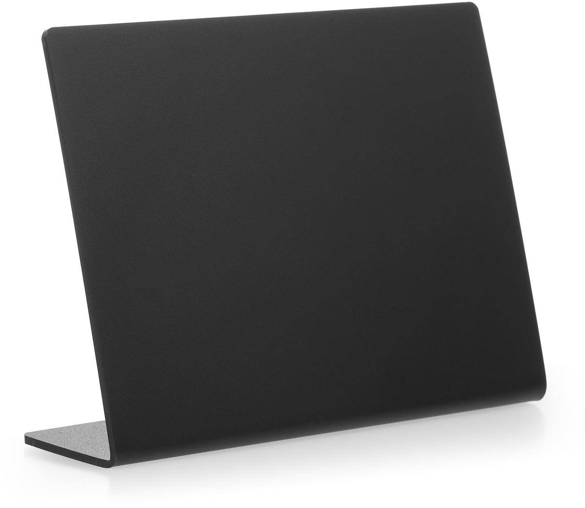 Europel krijtbord L-vormig, horizontaal, ft A6, pak van 10 stuks