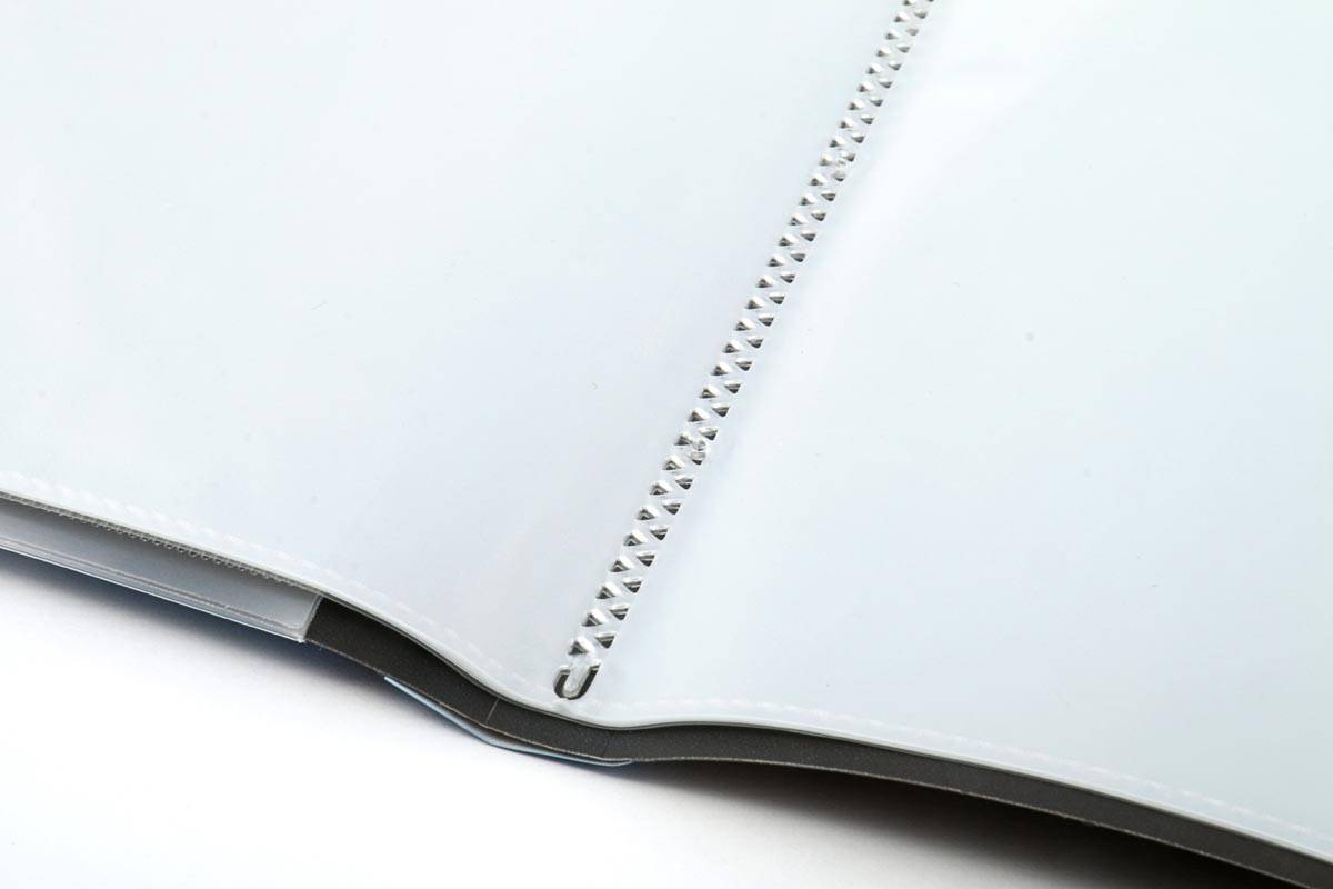 Europel showalbum Opus Frontview, ft A4, PP, 20 tassen, antraciet