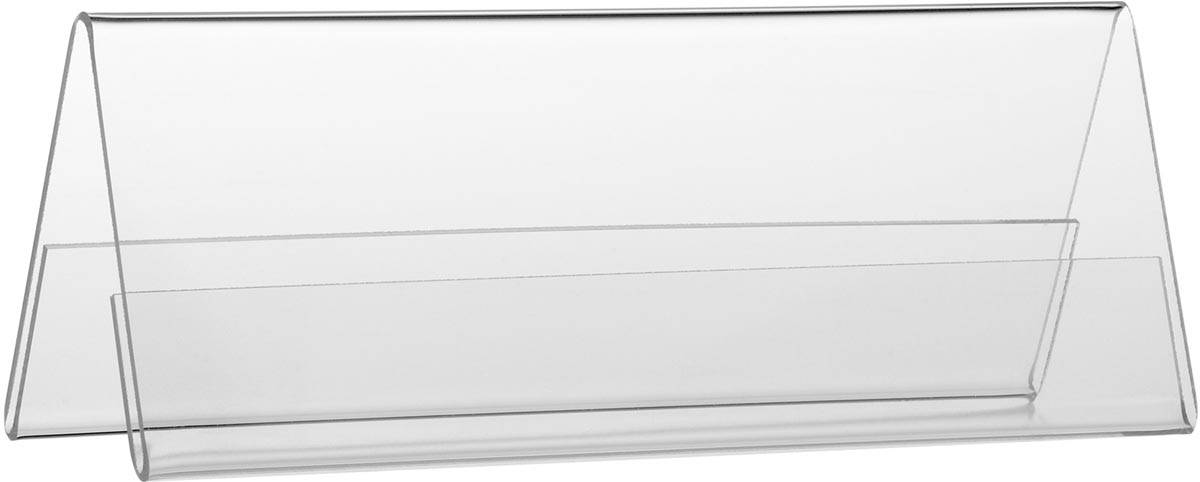 Europel tafelnaambord, ft 55 x 150 mm, pak van 10 stuks