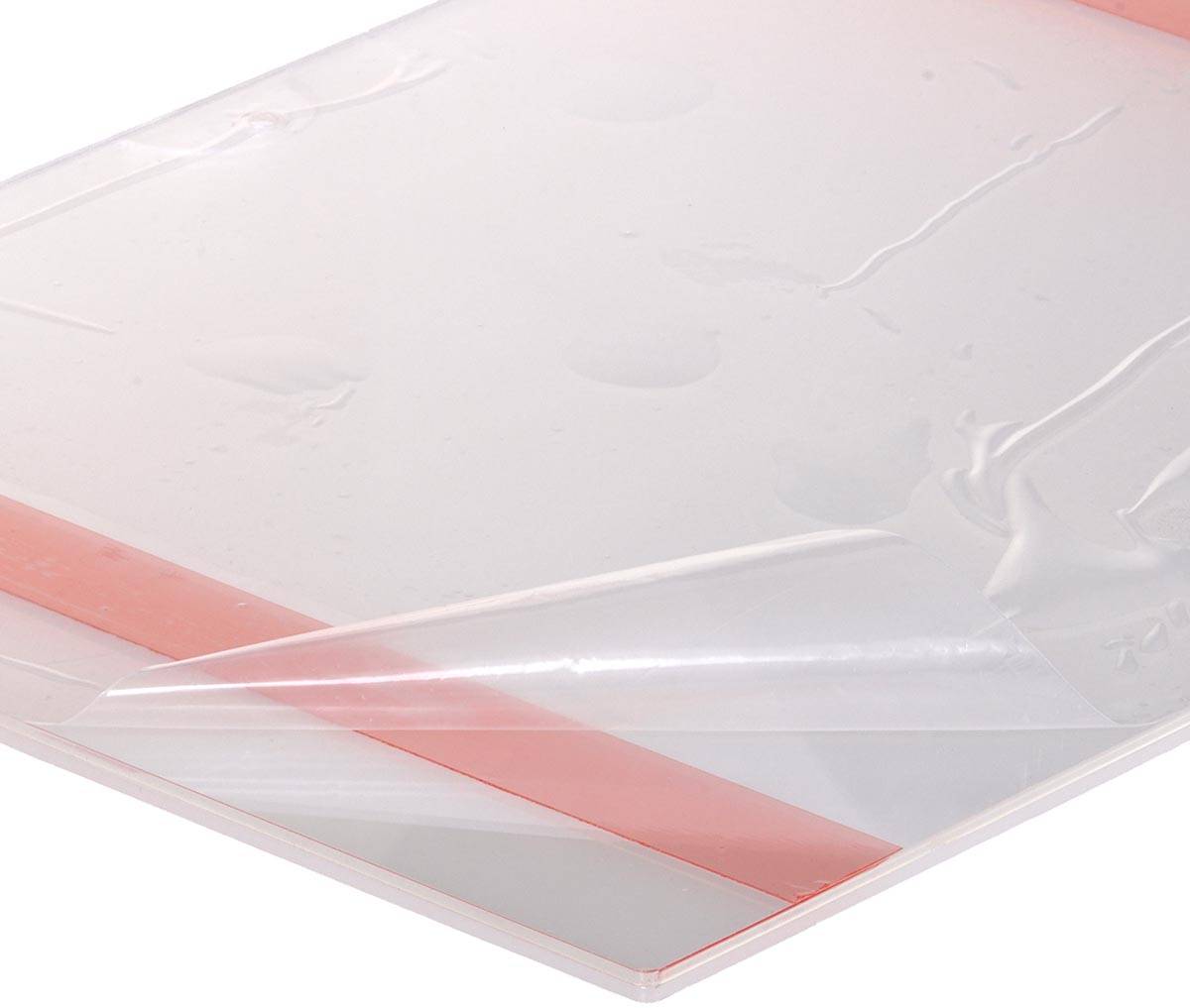 Europel zelfklevende posterhouder, ft A4, staand, pak van 5 stuks