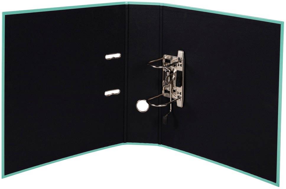 Exacompta Aquarel ordner uit karton met gecoat papier, ft A4, rug van 8 cm, in geassorteerde kleuren