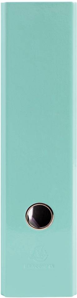 Exacompta Aquarel ordner uit karton met gecoat papier, ft A4, rug van 8 cm, in geassorteerde kleuren