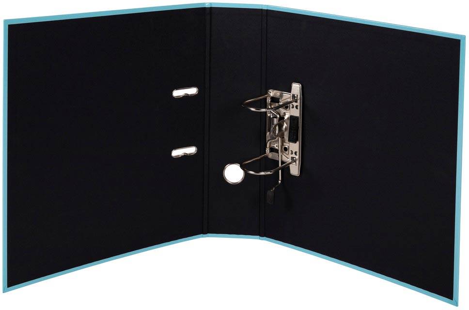 Exacompta Aquarel ordner uit karton met gecoat papier, ft A4, rug van 8 cm, in geassorteerde kleuren