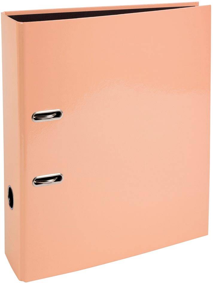 Exacompta Aquarel ordner uit karton met gecoat papier, ft A4, rug van 8 cm, in geassorteerde kleuren