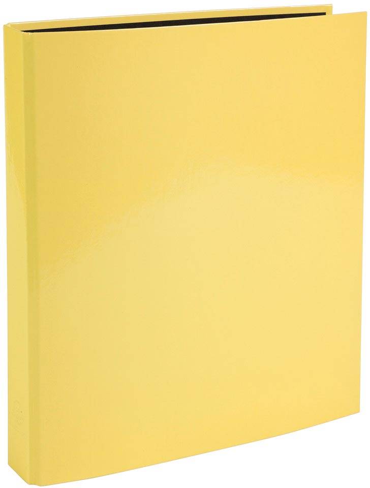 Exacompta Aquarel ringmap uit gecoat karton, ft A4, met 2 D-ringen, rug van 4 cm, geassorteerde kleuren