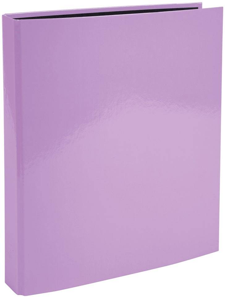 Exacompta Aquarel ringmap uit gecoat karton, ft A4, met 2 D-ringen, rug van 4 cm, geassorteerde kleuren